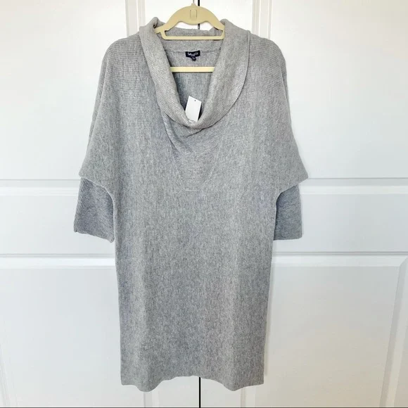 NWT Splendid Daphne Cowl Neck Sweater Dress - Picture 5 of 11